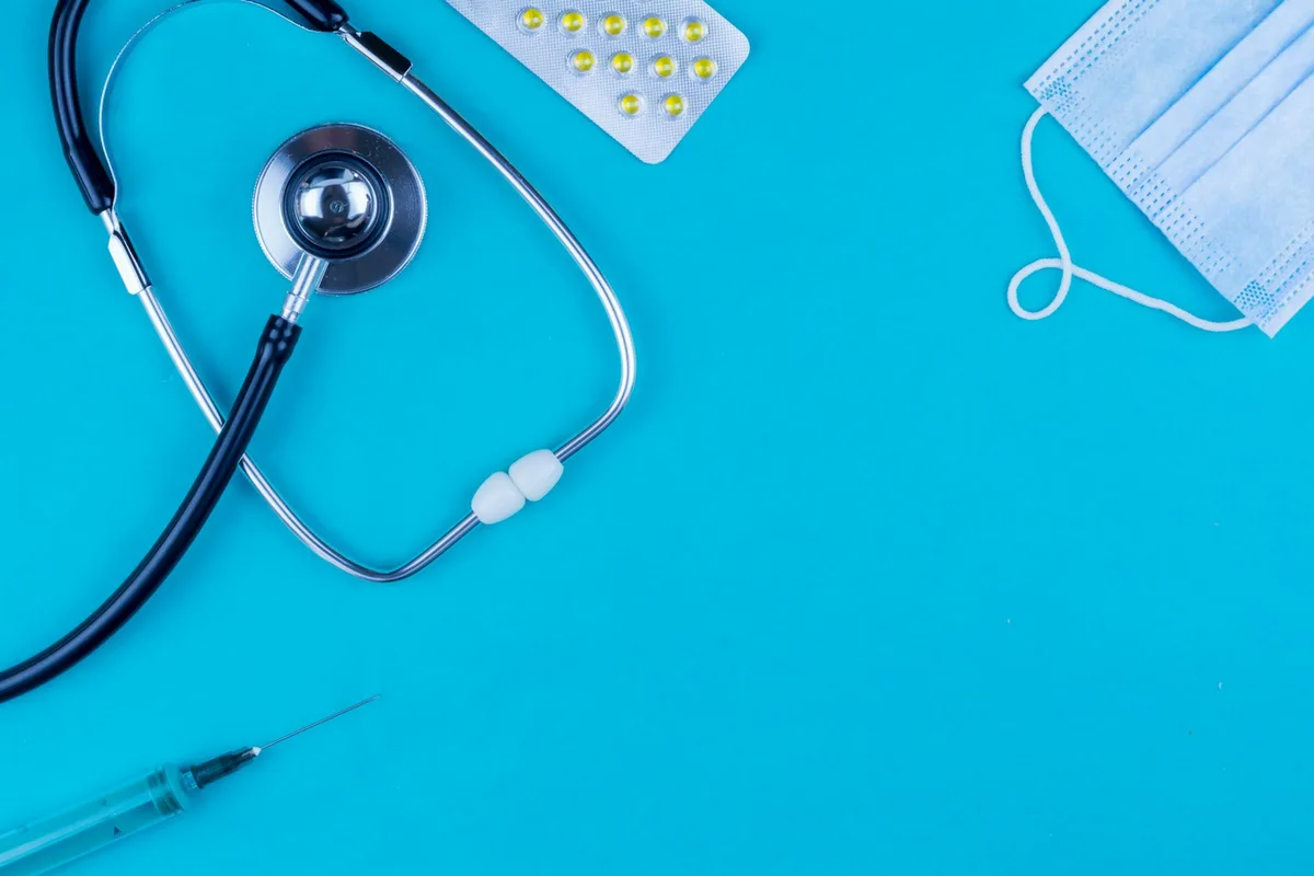 Stethoscope and medical equipment representing private health insurance coverage